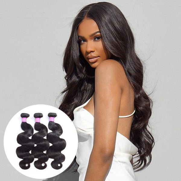 Body Wave Unprocessed Virgin Human Hair Bundles 1/3/4 Pcs