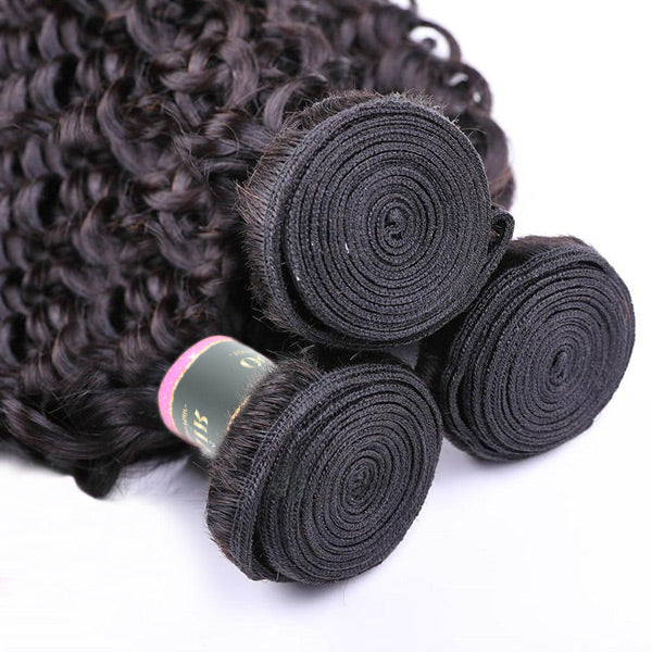 Water Wave Unprocessed Virgin Human Hair Bundles 1/3/4 Pcs