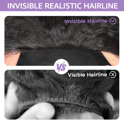 3 In 1 Half Wig | Afro Curly Flexible Fit Wear Go Half Wig With Drawstring Natural Hairline Beginner Friendly