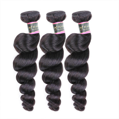 Loose Wave Unprocessed Virgin Human Hair Bundles 1/3/4 Pcs