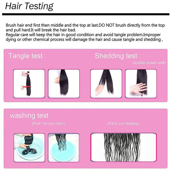 4 Bundles Water Wave Human Virgin Hair Natural Black