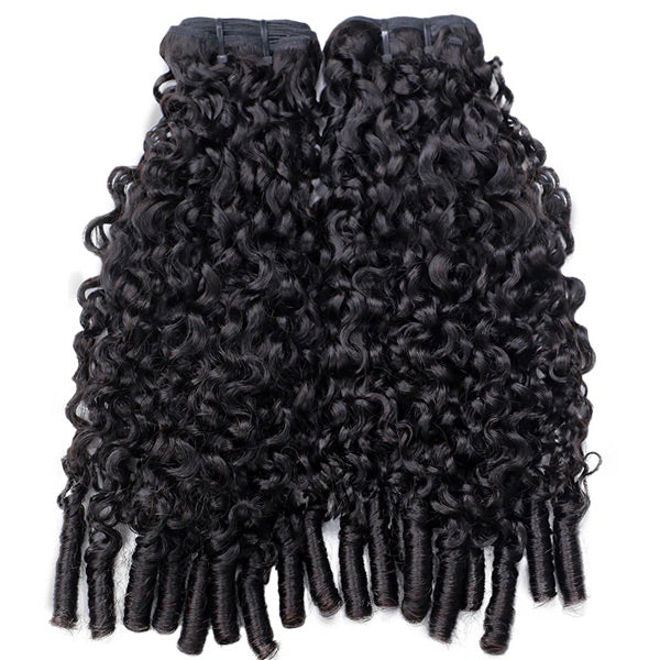 Burmese Curly Unprocessed Virgin Human Hair Bundles 1/3/4 Pcs