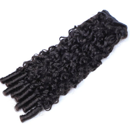 Burmese Curly Unprocessed Virgin Human Hair Bundles 1/3/4 Pcs