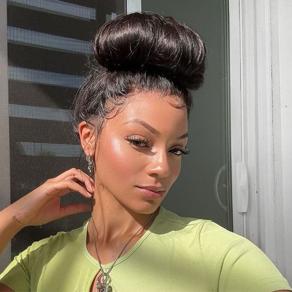 OQ HAIR Body Wave Invisi Drawstring 360 Glueless Wig Flexible Fit Bleached Knots Wig Pre-Cut Lace